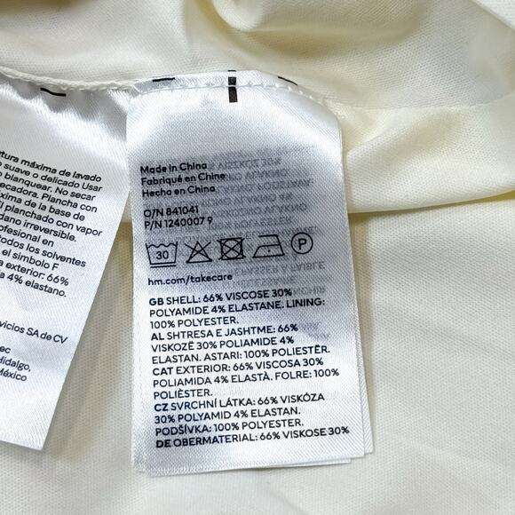 H&M Divided Floral Coquette Mini Dress - Size Medium - Picture 7 of 7